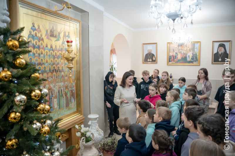 Красиво, комфортно и люди добрые: мальчиков и девочек из Луганской Народной Республики сегодня тепло встретили в Гомельской епархии