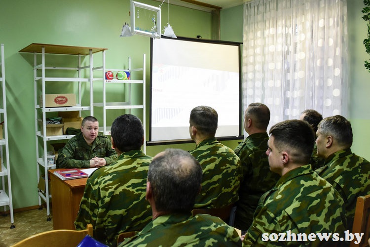 Учебные сборы территориальных войск проходят в Гомельском районе