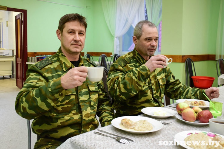 Учебные сборы территориальных войск проходят в Гомельском районе