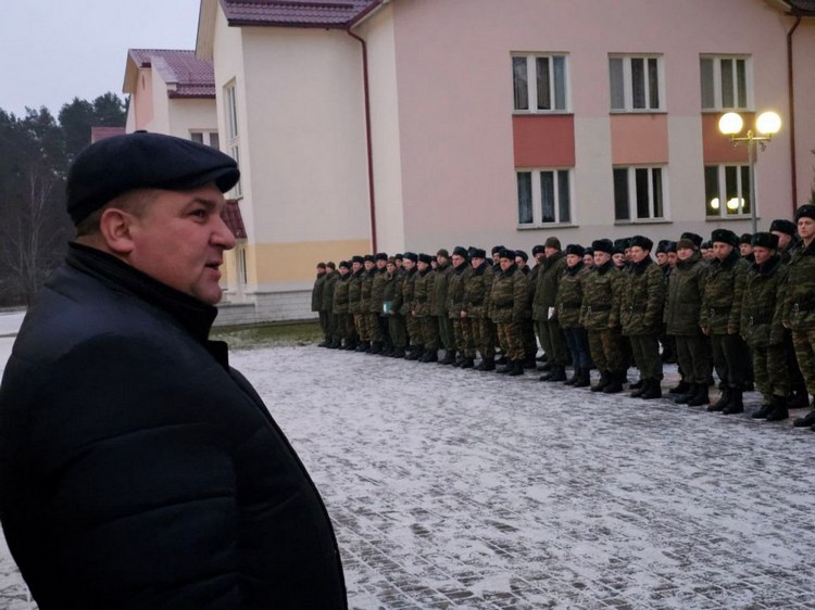 Учебные сборы территориальных войск проходят в Гомельском районе