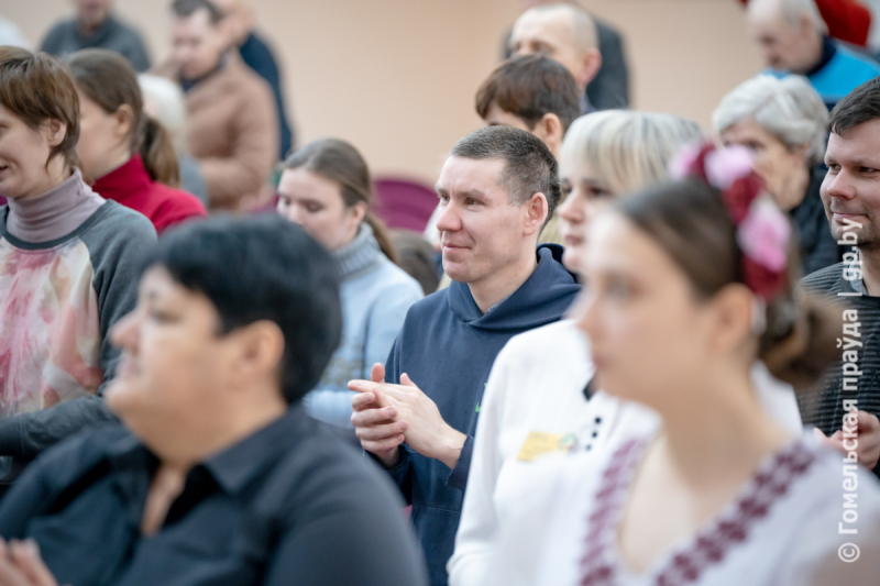 В Гомельском социальном пансионате «Васильевский» прозвучал финальный аккорд республиканской благотворительной акции «От всей души»