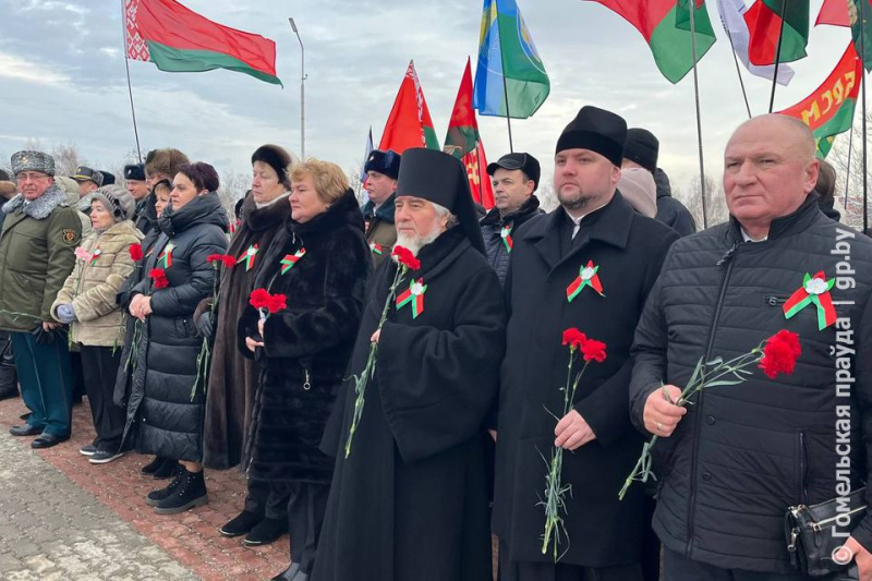 В Мозыре отметили годовщину освобождения города от немецко-фашистских захватчиков