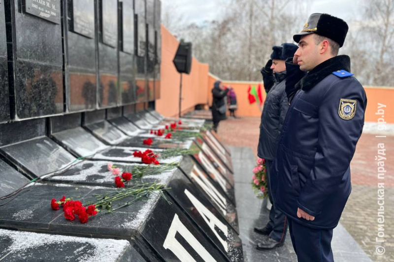 В Мозыре отметили годовщину освобождения города от немецко-фашистских захватчиков